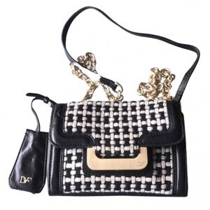 VTG DIANE VON FURSTENBERG TWEED CLUTCH